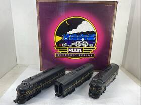 20-2218-1 Mth Pennsylvania F-3 Aba Diesel Engine Set #9628 9528b 9546 With Ps