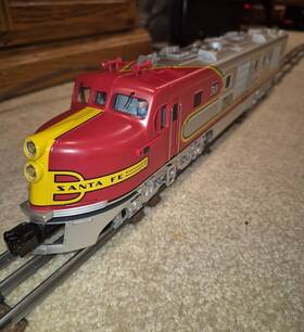 20-2223-1 Mth Santa Fe Alco Dl-109 Diesel Engine With Protosound Cab #50