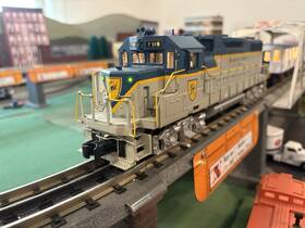 20-2256-1 Mth D&h Gp38-2 Diesel Engine With Ps2 #7325 Ex/box