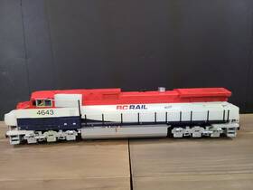 20-2429-1 Mth Premier Dash-9 Diesel Engine - With Proto-sound 2.0 Bc Rail Cab #4643