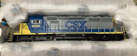 20-2467-3 Mth O Scale Sd40-2 Diesel Engine Csx 8034 3-rail Non-powered Mint