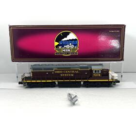 20-2667-1 Mth Premier Ohio Central Sd40-2 Diesel Engine Ps.2 O Gauge Used #7378