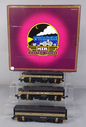 20-2697-1 Mth O Monon F-3 Aba Diesel Engine Set With Ps2 #207/209/305 Ln/box