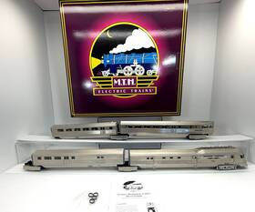 20-2887-1 Mth Premier Flying Yankee Pioneer Zephyr Passenger Ps.2 O Used 3v B&m