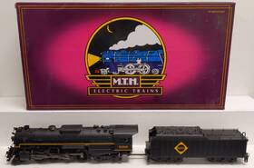 20-3065-1 Mth O Gauge Erie Berkshire Steam Locomotive And Tender With Ps2 #3360 Ex