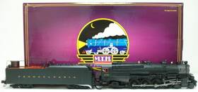 20-3084-1 Mth O Gauge Pennsylvania 4-8-2 M-1b Steam Locomotive And Tender With Ps2 Ln