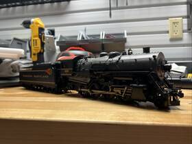 20-3097-1 Mth Wm 2-8-0 H9 Consolidation Steam Locomotive And Tender With Ps2 #830 Ex