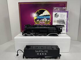 20-3135-1 Mth Santa Fe Sf 4-6-4 Hudson Steam Engine #3463 Ps 2.0 Bcr Nib