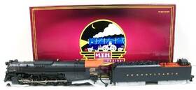 20-3171-1 Mth O Gauge Prr J1 2-10-4 Steam Locomotive And Tender With Ps2 Ln/box