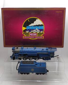 20-3255-1 Mth O Gauge Jersey Central 4-6-2 Steam Locomotive And Tender With Ps2 #831