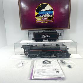 20-3256-1 Mth Premier Boston And Maine 4-6-2 P47 Baldwin Steam Ps.2 O Used #3702 20-3256-1 Mth Premier Boston And Maine 4-6-2 P47 Baldwin Steam Ps.2 O Used #3702