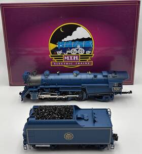 20-3461-1 Mth O Gauge Jersey Central 4-6-2 P47 Baldwin Pacific Steam Engine Ln
