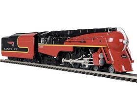 20-3913-1 Mth Premier O 4-6-4 Exclusive Dreyfuss Steam Santa Fe 3460 Proto-sound 3 Lnib