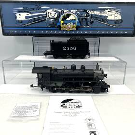 20-80008a Mth Dap Premier Santa Fe 2-10-0 Decapod Steam Ps.2 O Used Bcr #2556