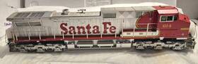 20206591 Mth O Scale Dash-9 Diesel Engine Santa Fe #614 With Proto-sound 3.0