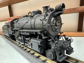 22-3563-2 Mth O Scale 2 Rail Pennsylvania 2-8-0 H10s Steam Engine With Tender Used