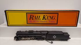 30-1110-1 Mth 30-1110 Erie Berkshire 2-8-4 Steam Loco And Tender #3389 Ex/box