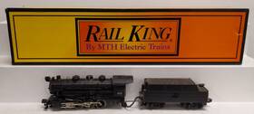 30-1112-1 Mth O Chicago And Northwestern 0-8-0 Steam Locomotive Switcher With Ps1 #65