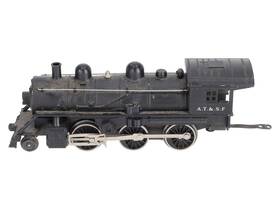30-1136-0 Mth O Gauge Santa Fe Steam Locomotive Ex