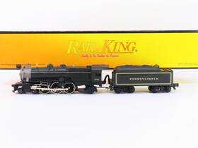 30-1162-1 Mth O Gauge 3-rail Prr Railway 4-6-2 Steam Loco #3761 Needs Battery