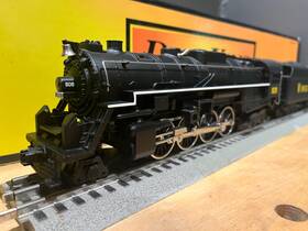 30-1177-0 Mth Railking O Loco-sound Virginian 2-8-4 Berkshire #505 W. Smoke