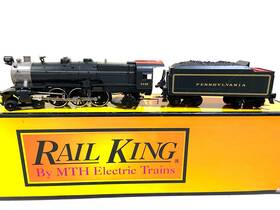 30-1258-1 Mth Rail King Prr 4-6-2 K-4s Pacific Steam Engine #5448 Lnib