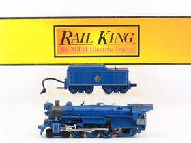 30-1352-1 Mth O Gauge 3-rail Blue Comet 4-6-2 P47 Steam #832 Needs Battery