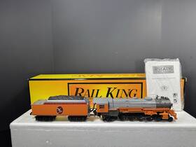 30-1391-1 Mth Railking 30-1391 -1 Milwaukee Road L-3 Mohawk Steam Engine #251 Ps2 Bcr