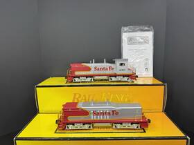 30-20018-1 Mth And -3 Santa Fe Warbonnet Nw-2 Switcher Calf Unit Ps 2.0 Ex