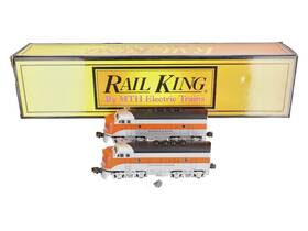 30-2008-1 Mth Wp F-3 Aa Diesel Engine Set With Ps1 #301/302 Of 2 Ex/box