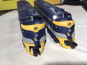 30-20101-1 Mth Rail King Chesapeake And Ohio E-3 Aa Diesel Engine Set With Proto 3.0 #30-20101-1