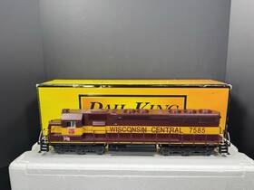 30-20422-1 Mth Railking Wisconsin Central Sd-45 Diesel Engine #7585 Ps3 Ex
