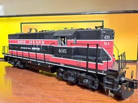 30-20776-1 Mth Railking O Gauge Rock Island Gp-7 Diesel Engine Ps 3 Nice