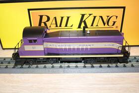 30-2146-0 Mth O Gauge Sw-8 Switcher Atlantic Coast Line #57 Diesel Engine 3 Rail Clean