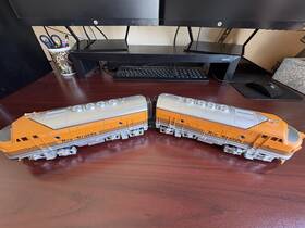 30-2184-1 Mth Rail King Denver Rio Grande F-3 Aa Diesel Set Item No
