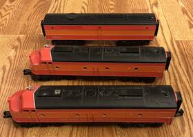30-2195-1 Mth O Gauge 3-rail Sp Daylight Alco Pa A/a Diesel Set Of 3