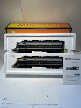 30-2229-1 Mth Rail King Baltimore And Ohio E-3 Aa Diesel Engine Set Protosound 2.0
