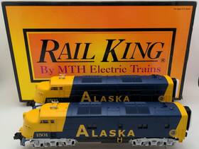 30-2283-1 Mth Alaska E-3 Aa Diesel Engine Set With Proto-sound 2.0 #1501/1503 Ex