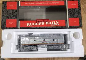 30-2396-3 Mth 30-2395-3 Rail King Rugged Santa Fe F3 Diesel B Unit Non Powered Locomotive