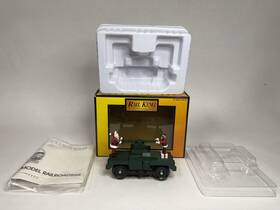 30-2511 Mth Rail King Santa With Elf Operating Hand Car O Gauge 3-rail Train C20