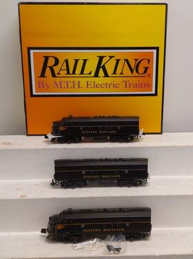 30-2995-1 Mth Wm F-3 Aba Diesel Engine Set With Proto-sound 2.0 #51/52/421 Ln/box