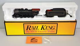 30-4103e-1 Mth Rail King O Gauge Pennsylvania 2-8-0 Steam Locomotive And Tender #8014 Ps 2.0 30-4103e-1 Mth Rail King O Gauge Pennsylvania 2-8-0 Steam Locomotive And Tender #8014 Ps 2.0