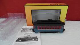 30-5228 Mth O Railking Christmas North Pole Bump-n-go Trolley With Led Lights