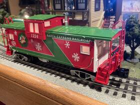 30-77388 Mth Christmas Caboose O Gauge - No Leds