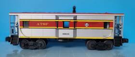 30-7716 Mth 658081009780 Cb15 Rail King No. O Gauge At&sf Bay Window Caboose #999131 Ln