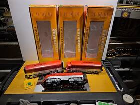 30-4114e-1 Mth 658081075808 Railking 33-2012 Texas Special F-3 Aba Diesel Set With Proto 2