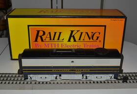 30-2174-3 Mth 658081164434 Rail King Fa-2 B Unit Baltimore And Ohio -b O - Nice #30-2174-3