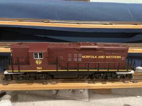 30-2689-1 Mth 658081213439 Railking Norfolk And Western Gp-9 Diesel Engine Proto Sound 2.0 N&w