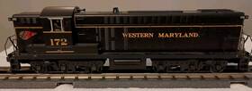 As-616 Mth 658081357096 Diesel Western Maryland Engine Rail King With P3