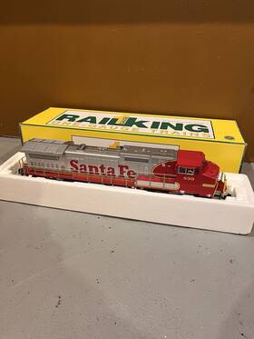 70-2005-1 Mth 70-2006-1 One Gauge Santa Fe Dash 8-40cw Diesel Locomotive Tested Runs